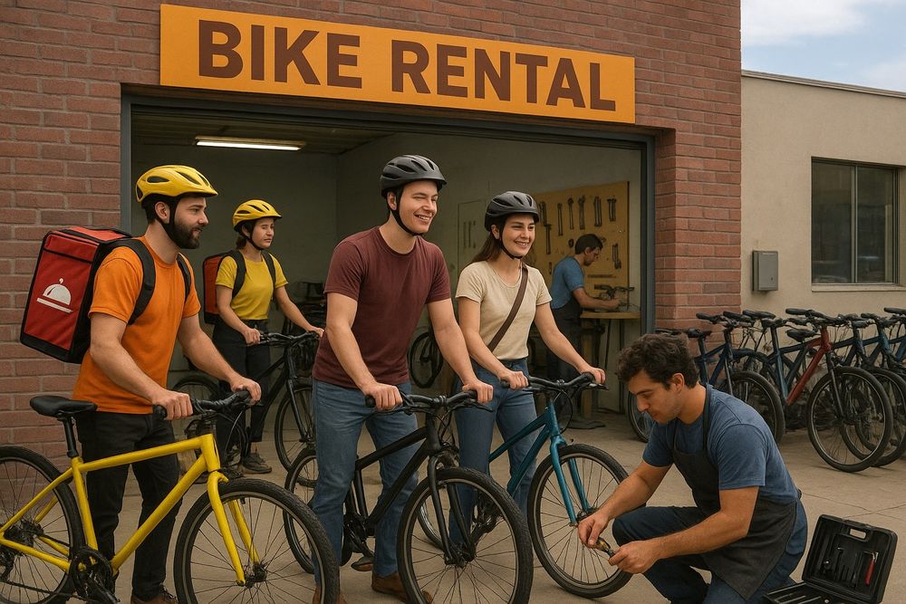 Прокат велосипедов Velosiped ijarasi