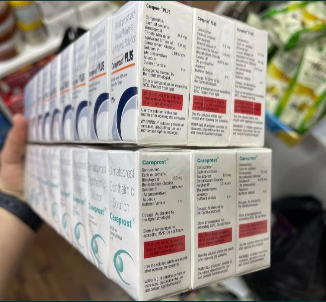 Careprost plus и careprost Bimatorost для роста ресниц