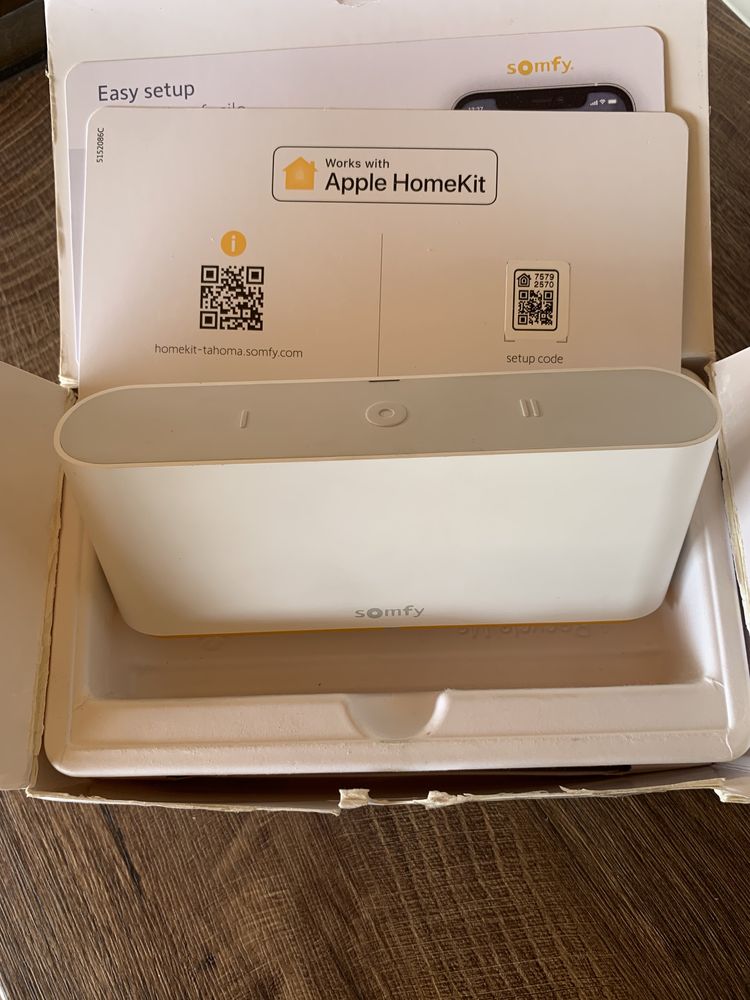 Somfy tahoma switch
