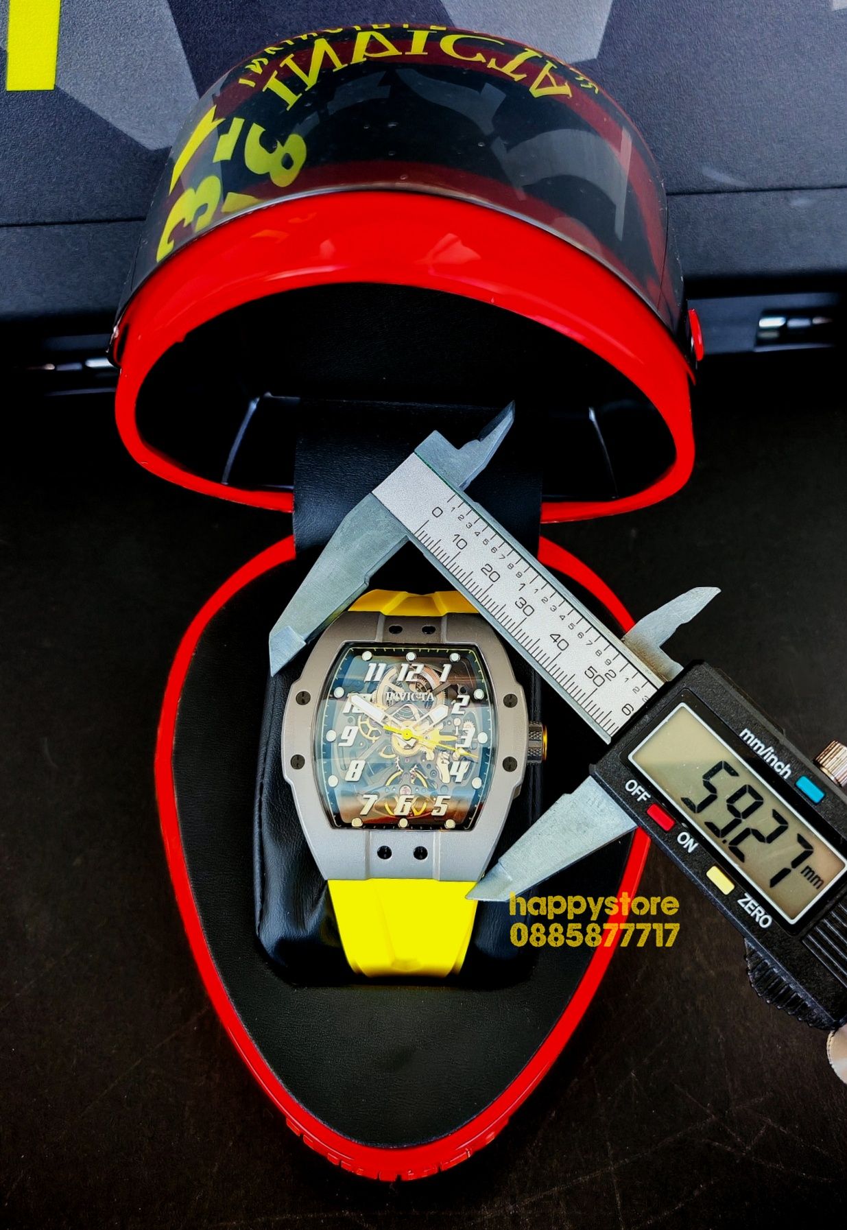 часовник INVICTA JM Correa automatic Yellow Limited edition, Инвикта н
