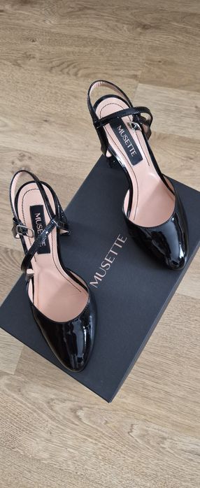 Pantofi Musette 37 negri