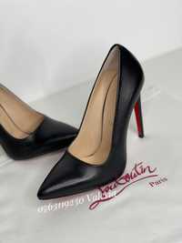 Pantofi Christian Louboutin So Kate Piele Naturala