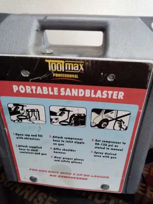 Малка пясокоструя пълен комплект