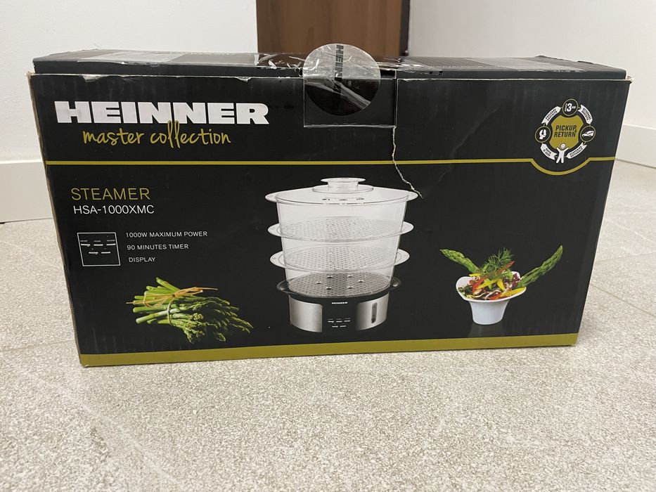 Steamer fierbator cu abur Heinner HSA-1000XMC