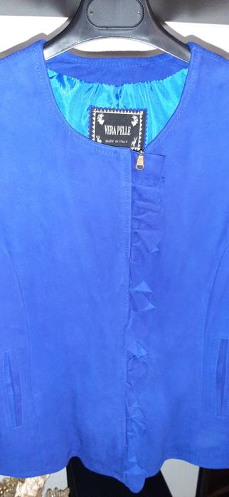 Geaca piele intoarsa