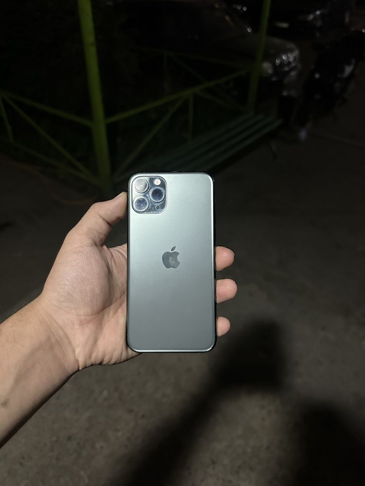 Iphone 11 pro зеленный
