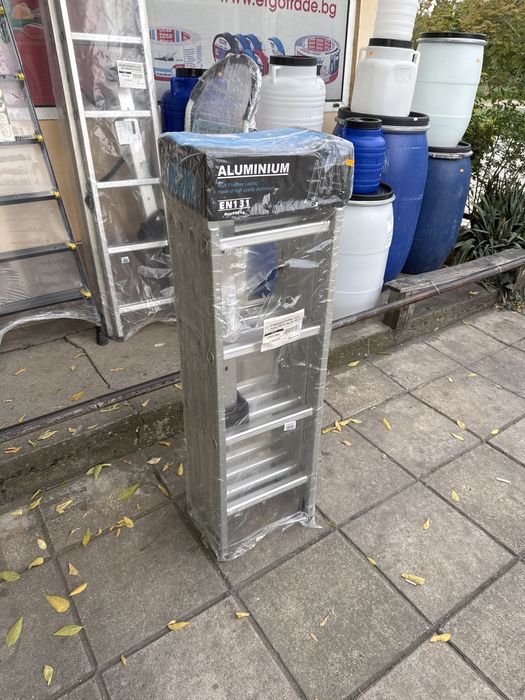 Сгъваема стълба, 4 х 4, 4.6 м, 150 кг