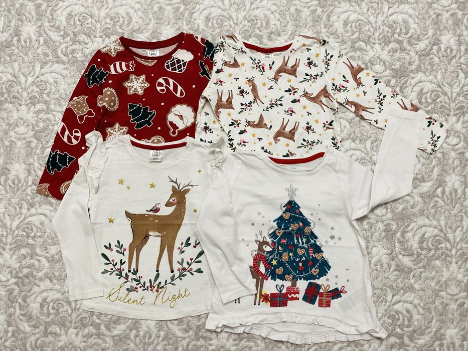 Lot haine Crăciun, mărimile 98-104