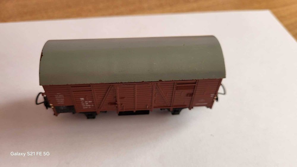 Piko H0 5/6446/010 vagon marfă acoperit Tonnendachwagen 112 8404-3 DR