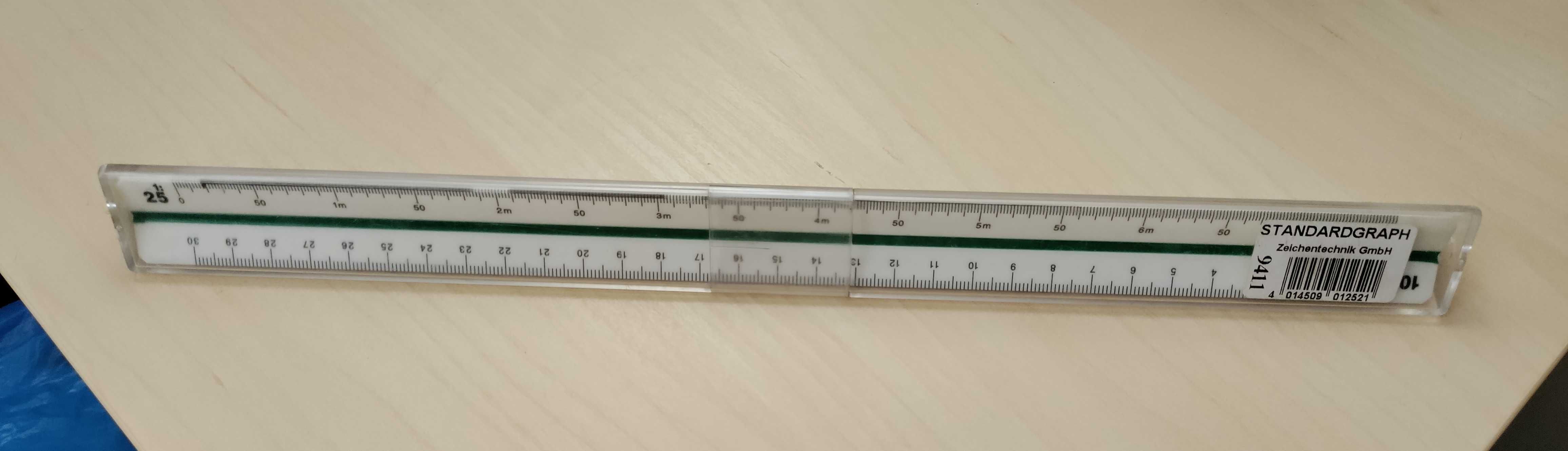 Liniar tip standardgraph, 30 cm, 6 scari