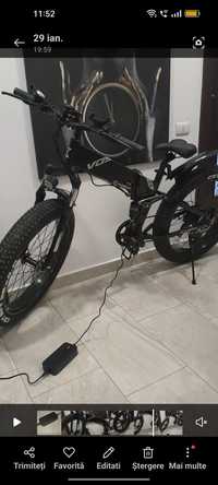 Bicicleta electrica pliabilă