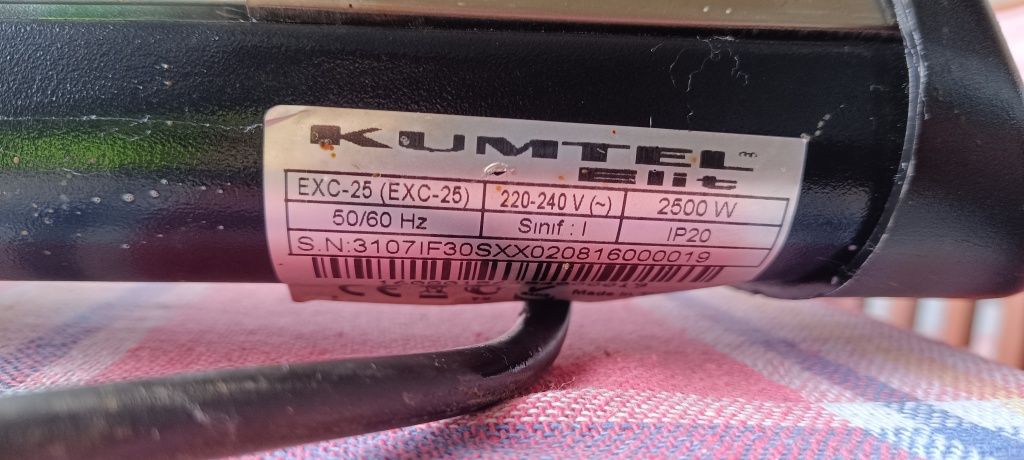 Инфрачервена печка KUMTEL EXC 25 - 2500W