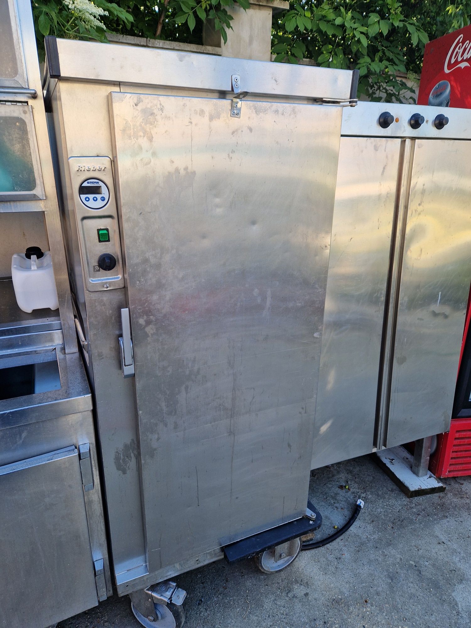 Dulap cald, Masa rece inox, frigider inox, masa frigorifica
