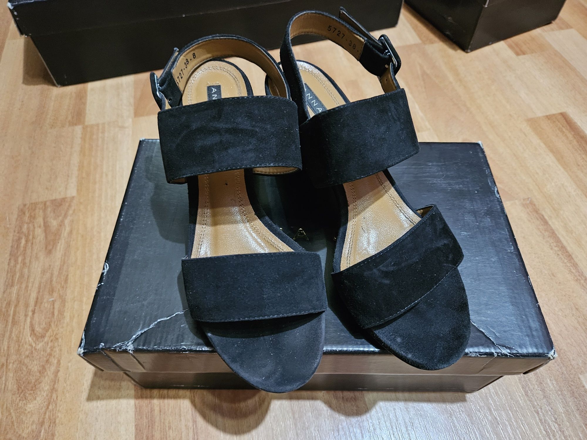 Vand sandale Anna Cori piele