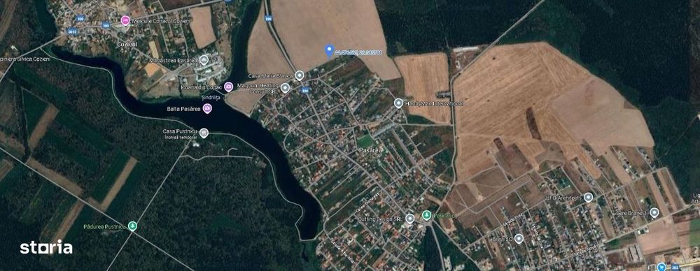 Teren de 1.062 mp în sat Păsărea, Brănești