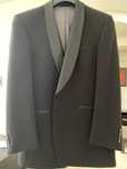 Costum ceremonie premium Black Tie, smoking tuxedo, 2 piese