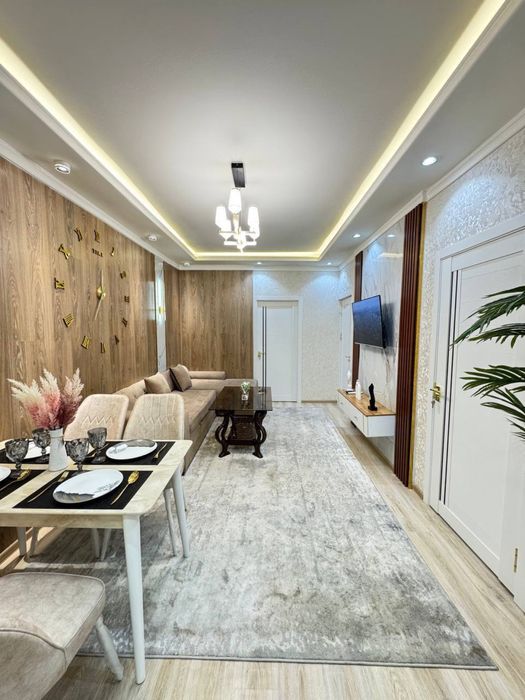 Чилонзор 21 кв 2в3/1/4 евро ремонт с мебель и техникой Ор:р Каромат