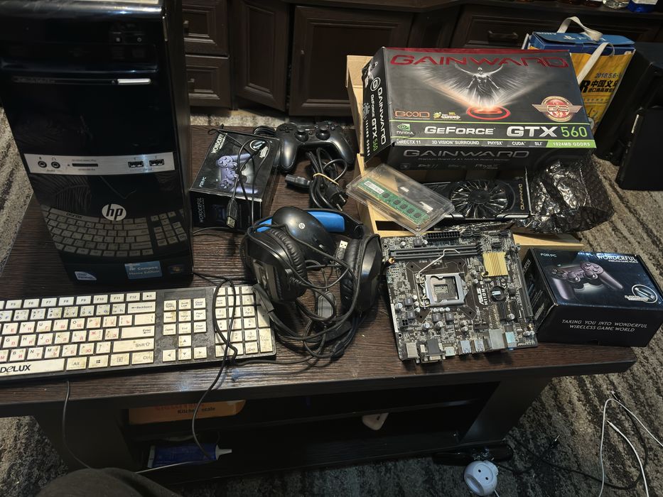 Системный блок + запчасти