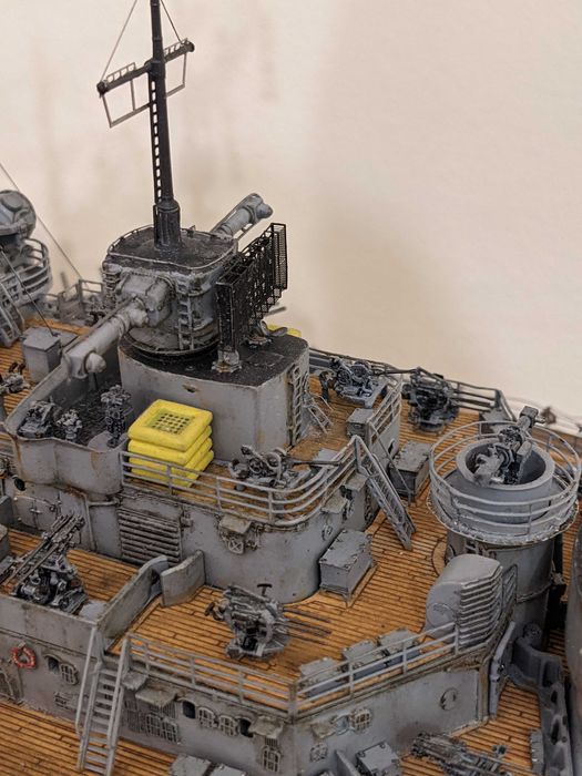 Varianta unica a cuirasatului Bismarck - complet radiocomandata