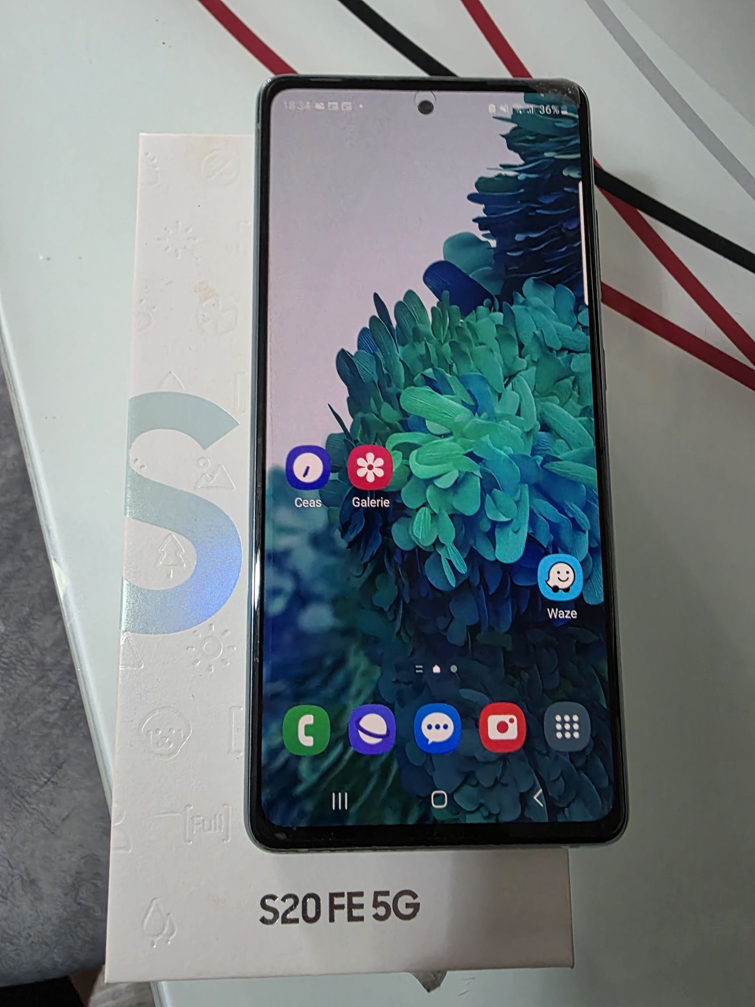 Samsung Galaxy  S 20 FE 5G Impecabil folie față spate originală