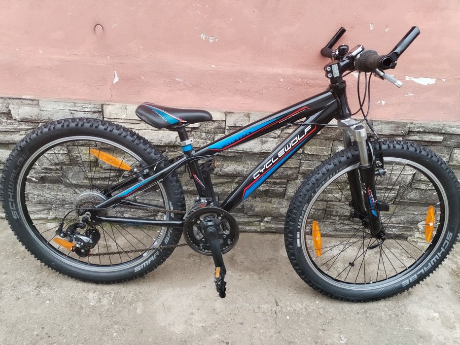 Bicicleta copii roti 24 cadru aluminiu import Anglia