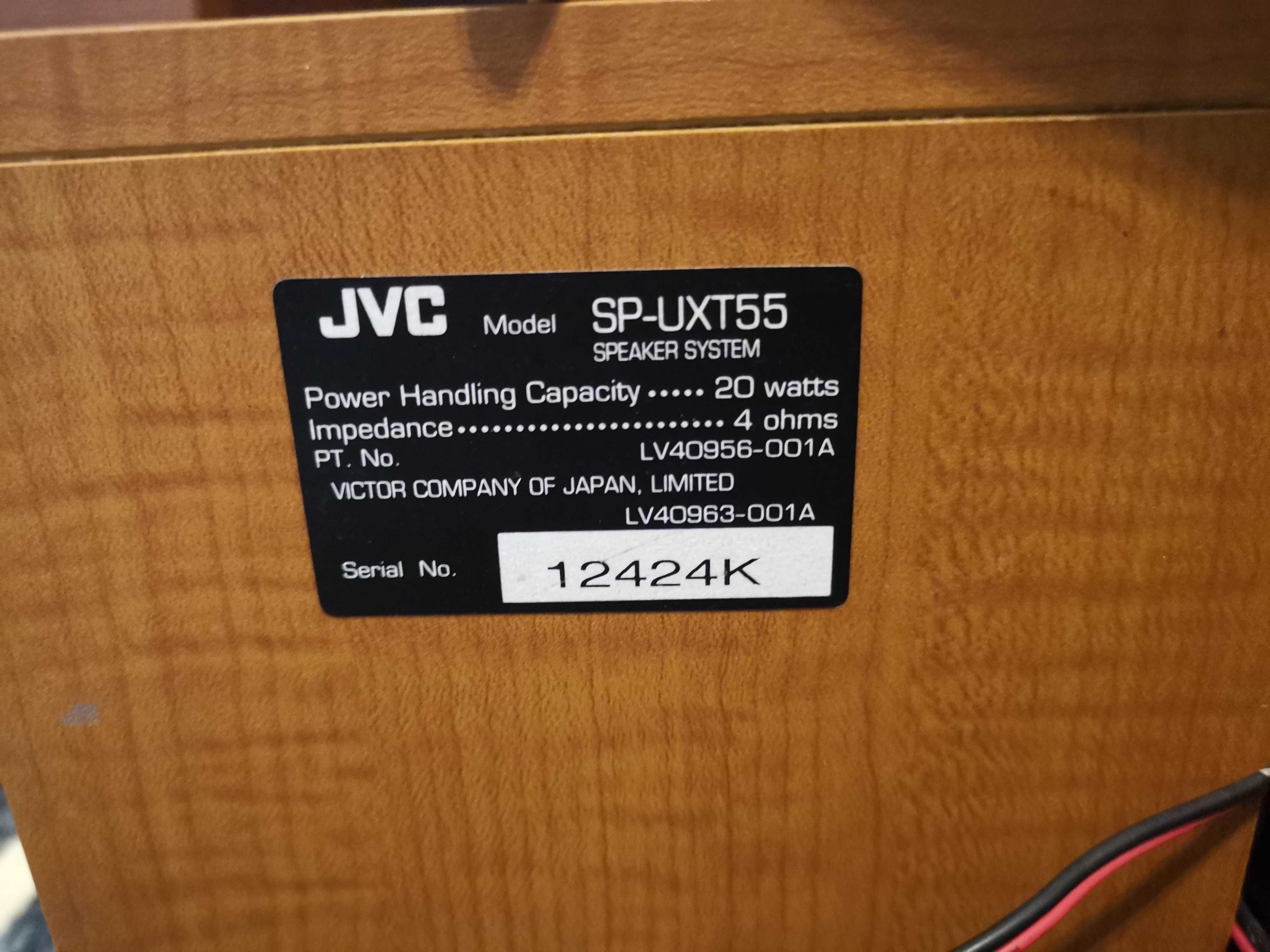 Combina audio JVC  fs-sd550r cu boxe