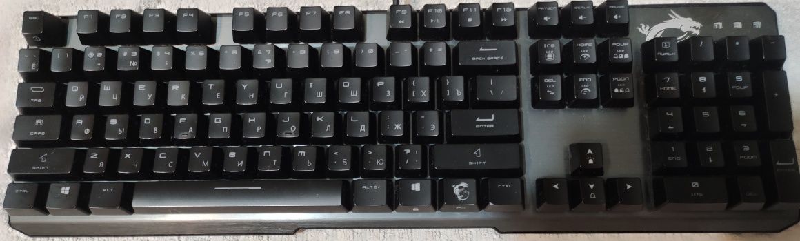 Механическая клавиатура MSI GK60
