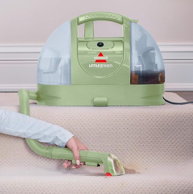 Под наем-Уред за почистване на тапицерия и килими Bissell Little Green