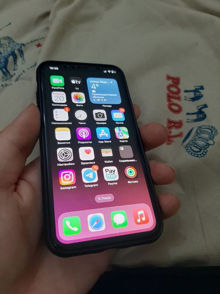 Iphone X 64gb space black