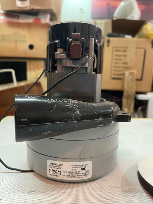 Lamb Prochem Vacuum Motor Ametek 3 stage 1500W 240V for Prochem