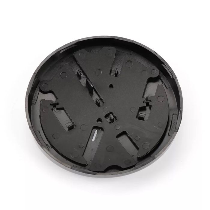 Set embleme logo stema pleoape negru lucios VW Golf 7 MK 7 fata spate