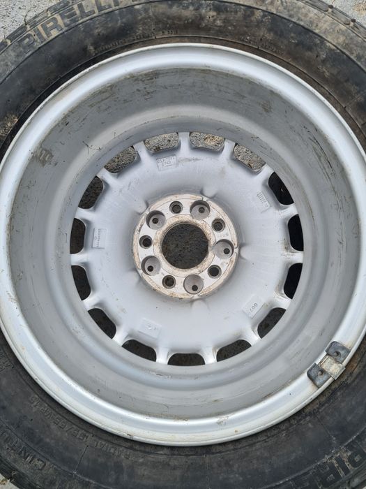 3 TREI Jante 15' originale Mercedes 190, w 124, w 201  Gullideckel