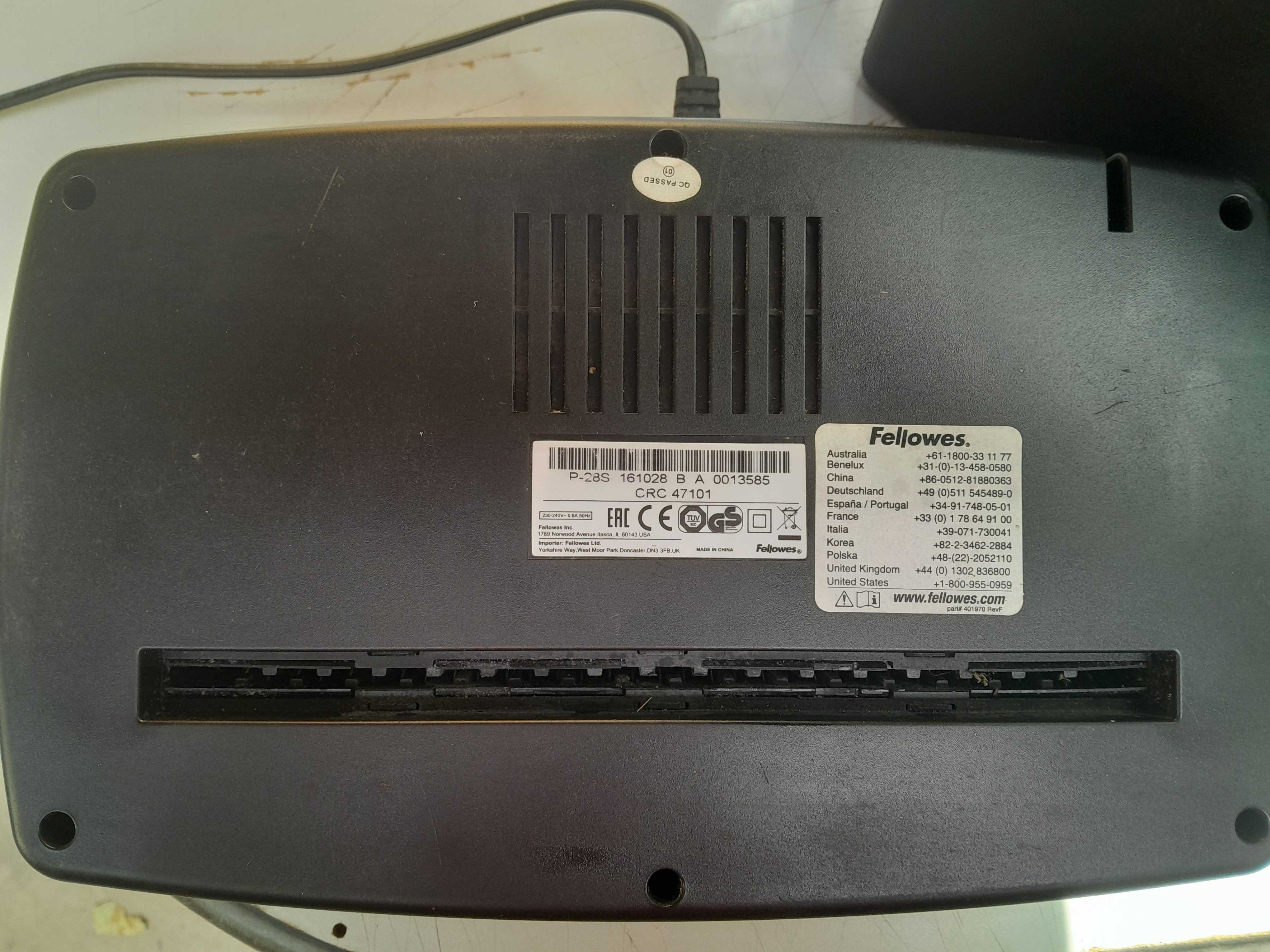 Продавам Шредер  FELLOWES P-28S