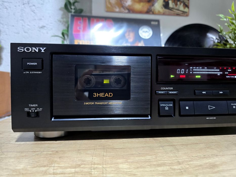 Casetofon deck SONY TC-K570, 3 head, 3 motor, bias, cd direct