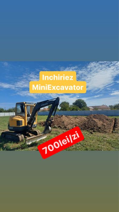 Inchiriere Miniincarcator Bobcat Miniexcavator