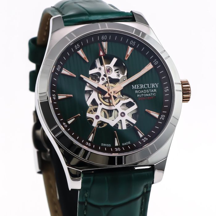 Швейцарски автоматичен часовник Mercury - Roadstar Skeleton Automatic