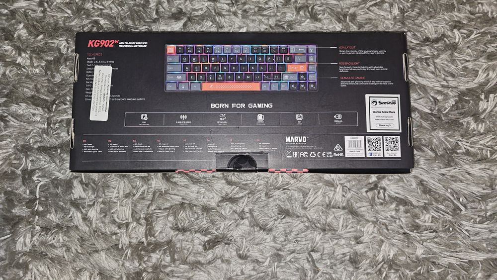 Клавиатура Marvo Scorpion KG902W