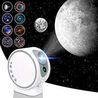 Proiector HD Mertturm Luna, Pamanta, planete, galaxie, boxa Bluetooth
