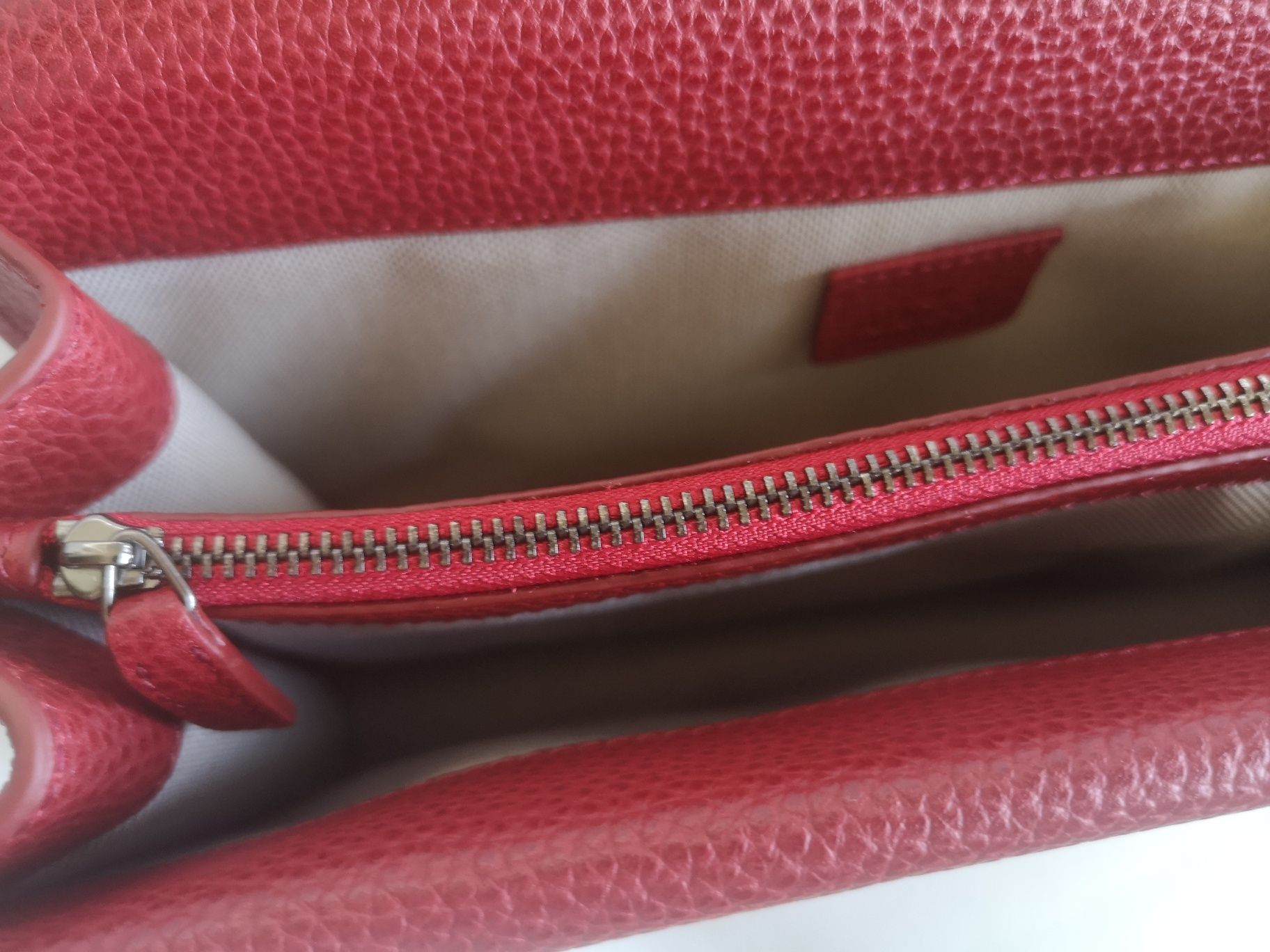 Gucci, нова оригинална чанта естествена кожа