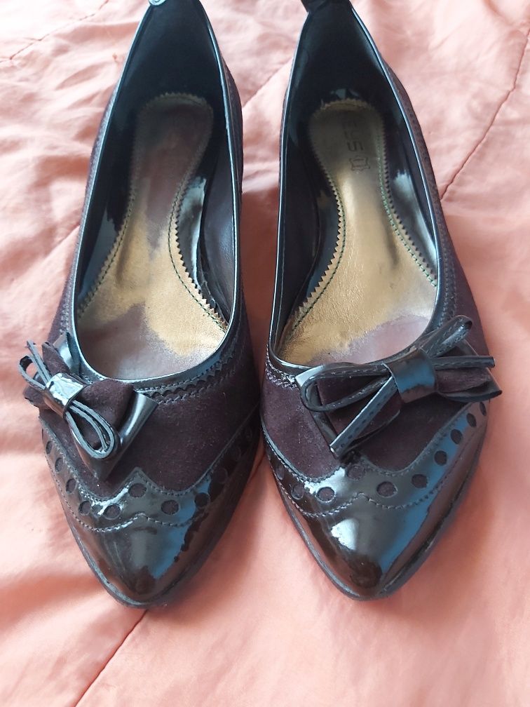 Pantofi piele eleganti