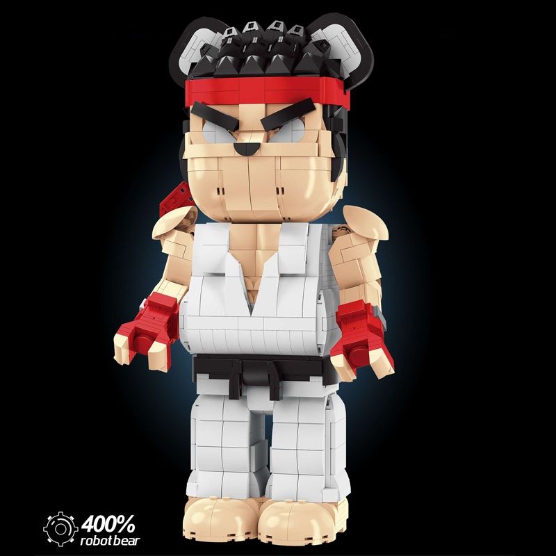 Wangao 188017 Ryu Street Fighter конструктор като lego