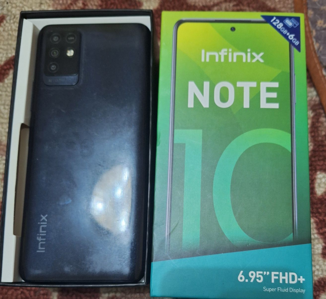 Smartfon infinx 128.6gb