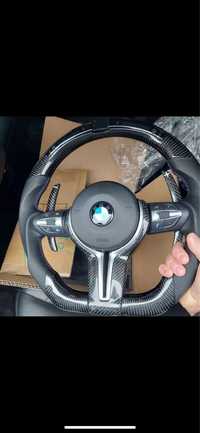 Vand volan bmw carbon