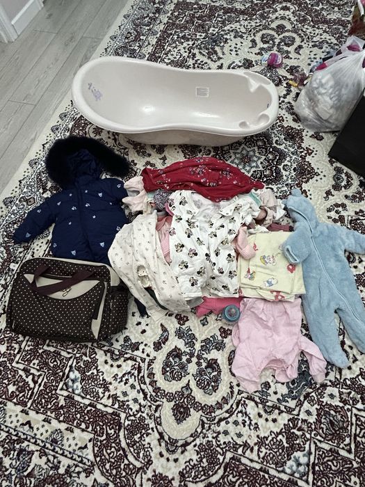 Детские вещи для девочки от 0 до 9 месяцев бесплатно