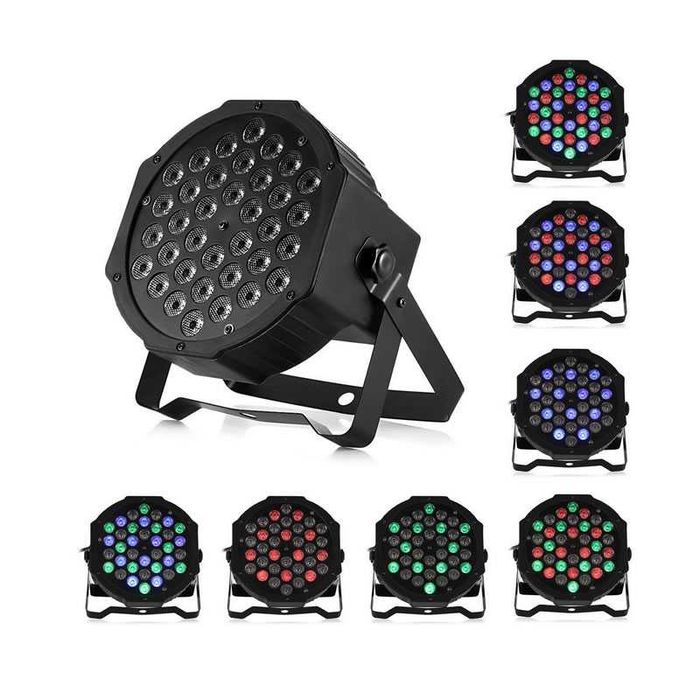 Proiector joc de lumini PAR Led, 36 leduri sau 54 leduri, RGB, DMX