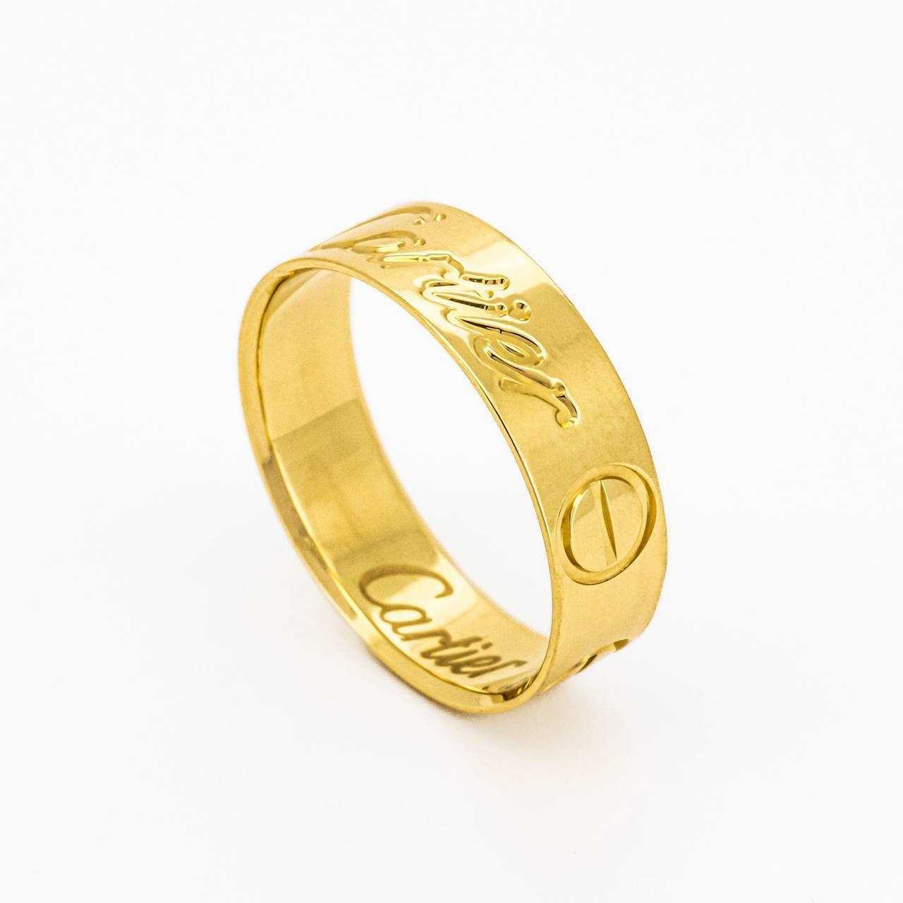 Tilla uzuk "Cartier Love"