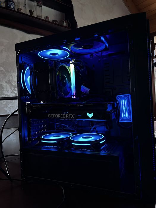 Setup pc gaming 3060 12gb ,monitor Aoc