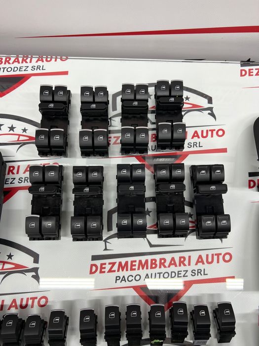 Set Butoane/Buton Geam/Geamuri Panou Oglinzi Vw Golf Passat Tiguan