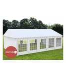Cort Evenimente ECONOMY, PVC alb, 5x10 m, CORTURI24.RO