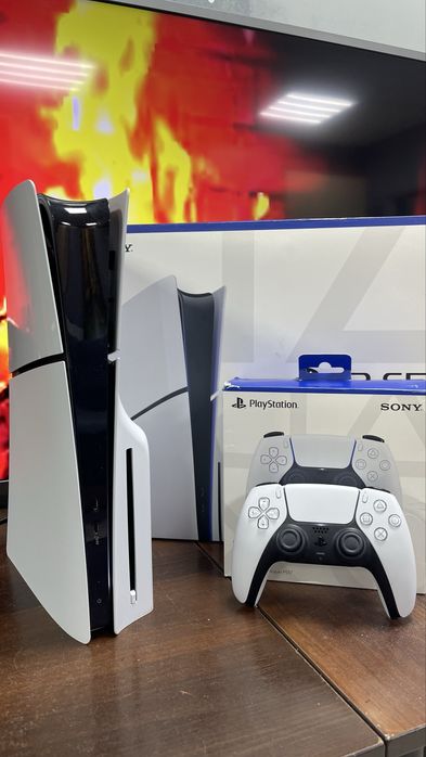 Sony Playstation 5 Slim 1TB + игры в подарок. PS5 Slim
